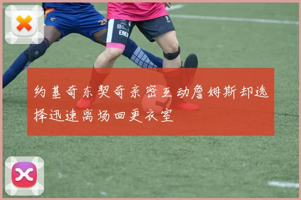 约基奇东契奇亲密互动詹姆斯却选择迅速离场回更衣室